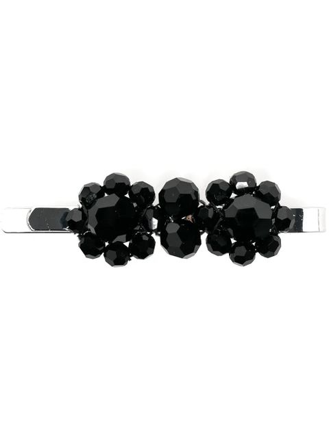 Simone Rocha crystal-embellished hairclip - Black - zdjęcie produktu nr 1