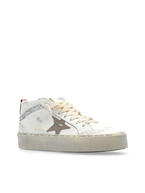 Golden Goose Mid Star trainers - White