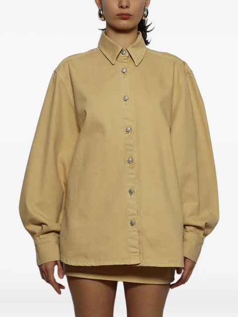 Magda Butrym buttoned-up shirt - Neutrals