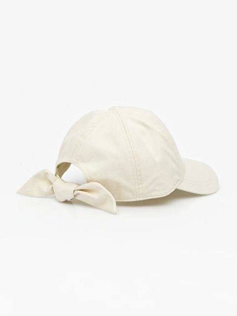 Kate Spade czapka z daszkiem damska kolor beżowy gładka 29KS1004647