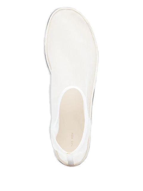 The Row sock-style mesh ballet flats - White