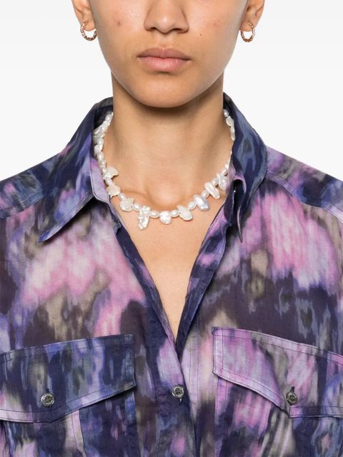 MARANT ÉTOILE Nath shirt - Purple