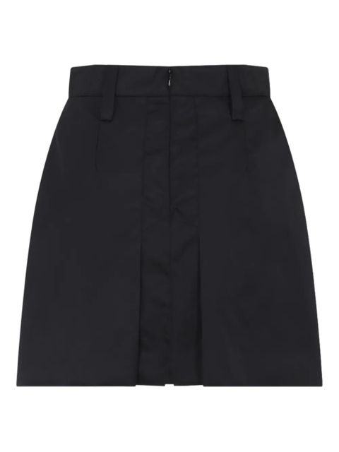 Prada pleated-panel skirt - F0002 NERO