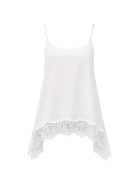 STAUD Chloe lace-detail top - White - zdjęcie produktu nr 1