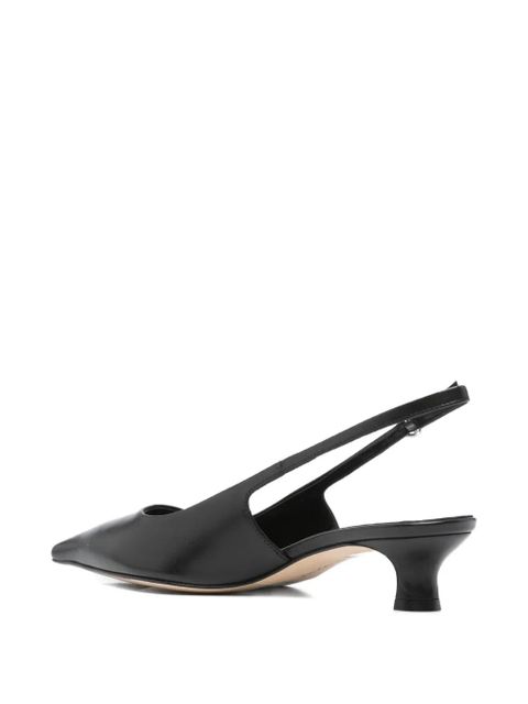 Aeyde 35mm Catrina slingback pointed-toe pumps - Black