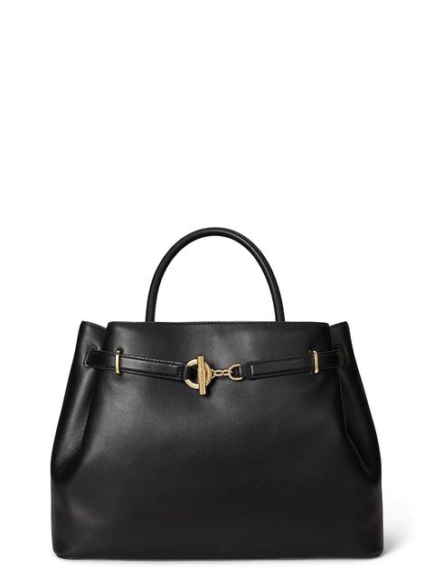 Lauren Ralph Lauren torebka skórzana