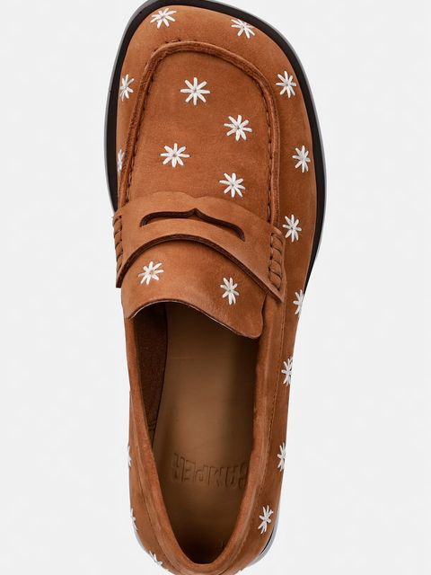 Camper mokasyny zamszowe Donna