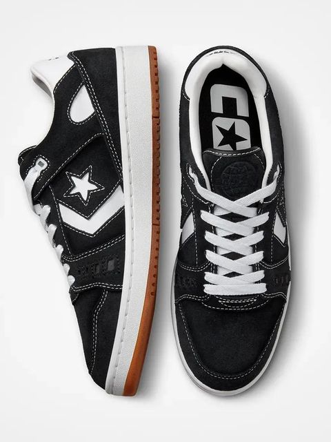 Converse sneakersy zamszowe AS-1 PRO kolor czarny A04144C