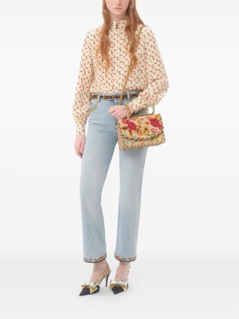 Valentino Garavani Cherryfic-print shirt - Neutrals