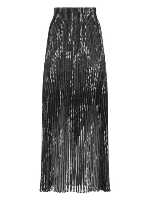 Missoni pleated lurex skirt - Black - zdjęcie produktu nr 1