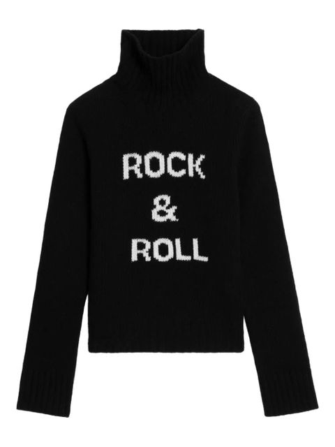 Zadig&Voltaire Rock & Roll high-neck sweater - Black - zdjęcie produktu nr 1