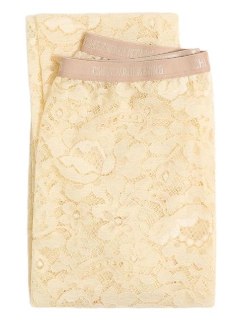 Valentino Garavani lace tights - Neutrals - zdjęcie produktu nr 1