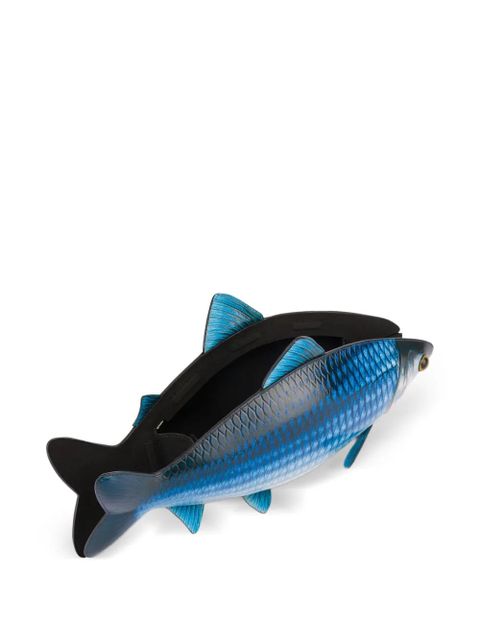 Moschino Fish shoulder bag - Blue