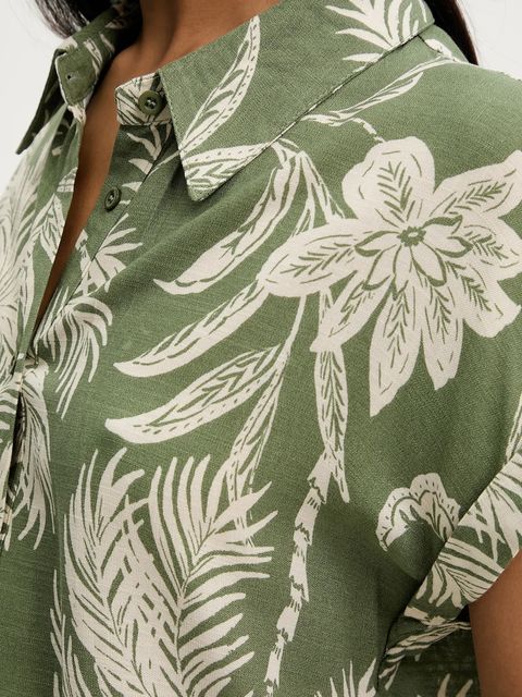 Answear.LAB komplet damski kolor zielony