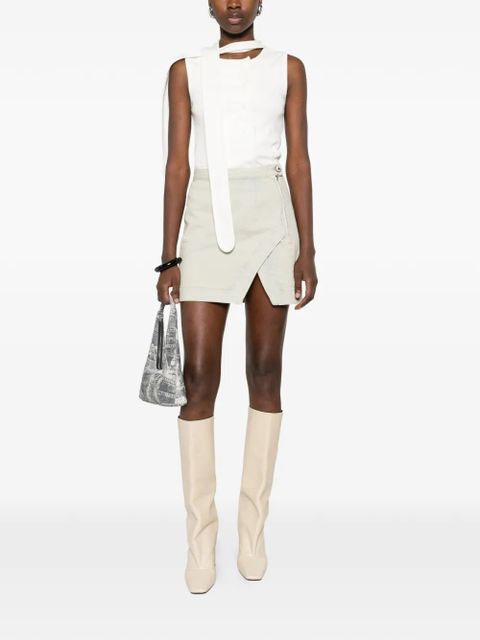 Vivienne Westwood Rita asymmetrical denim skirt - Blue - zdjęcie produktu nr 2