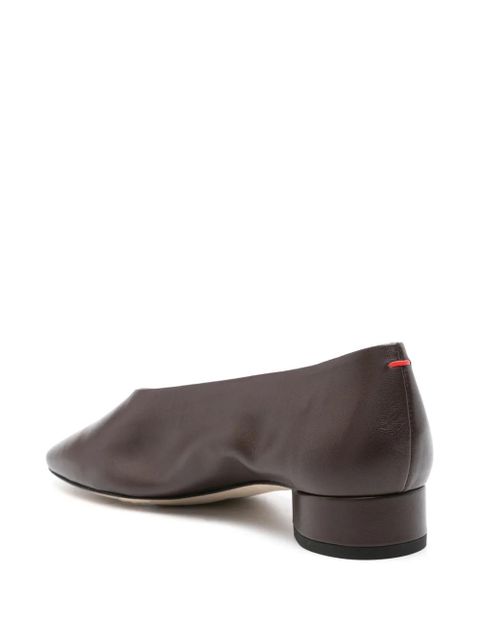 Aeyde Delia ballet flats - Brown