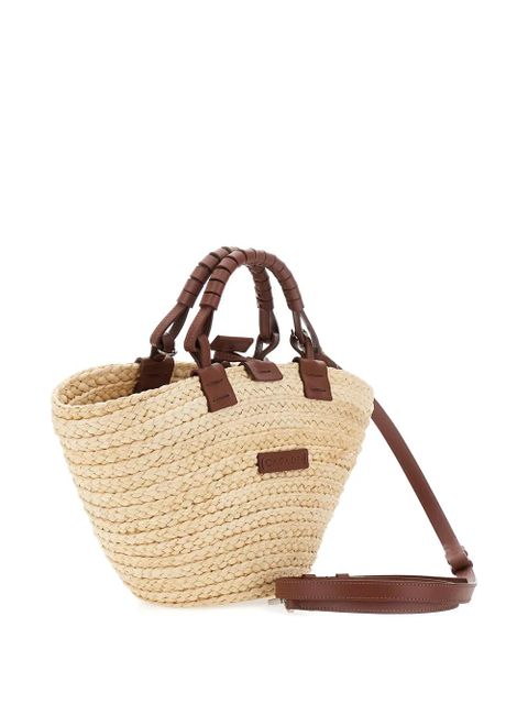 Casadei Panara woven straw tote bag - Neutrals - zdjęcie produktu nr 2
