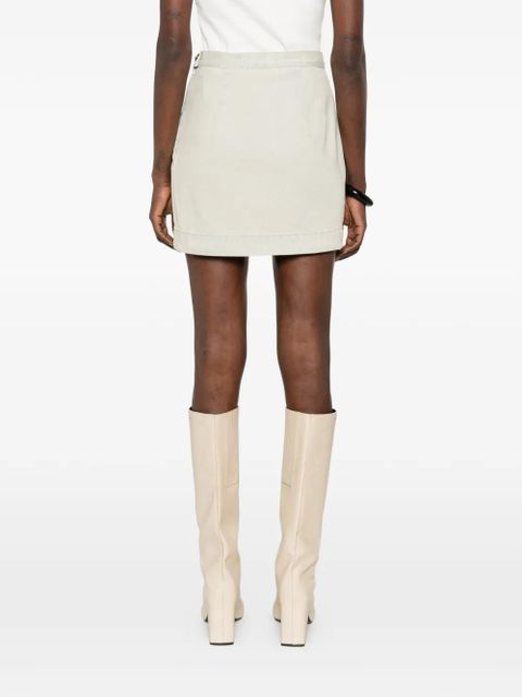 Vivienne Westwood Rita asymmetrical denim skirt - Neutrals
