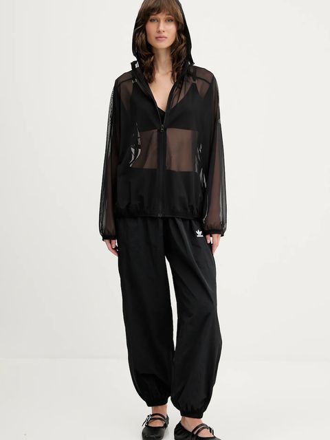 adidas Originals spodnie dresowe Essentials damskie kolor czarny gładkie JY5044 - zdjęcie produktu nr 2