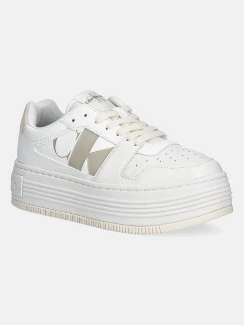 Calvin Klein Jeans sneakersy BOLD FLATF LOW LACEUP MIX NBS - zdjęcie produktu nr 1