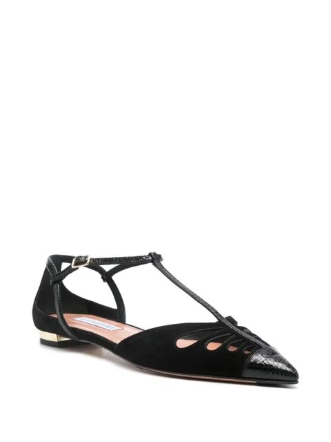 Aquazzura Camille flat pumps - Black - zdjęcie produktu nr 2