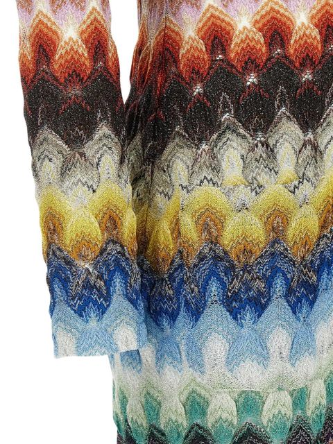 Missoni lamé lace cardigan - Blue