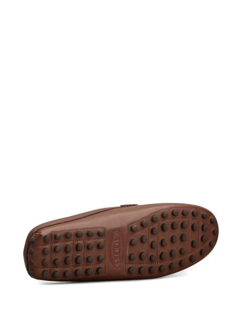 Tod's chain-embellishment mules - Brown