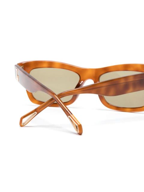 Zadig&Voltaire tortoiseshell square-frame sunglasses - Brown