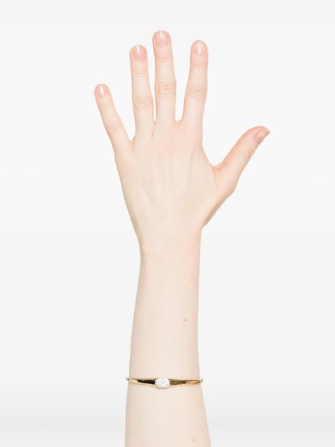 Swarovski crystal-embellished bangle - Gold - zdjęcie produktu nr 2