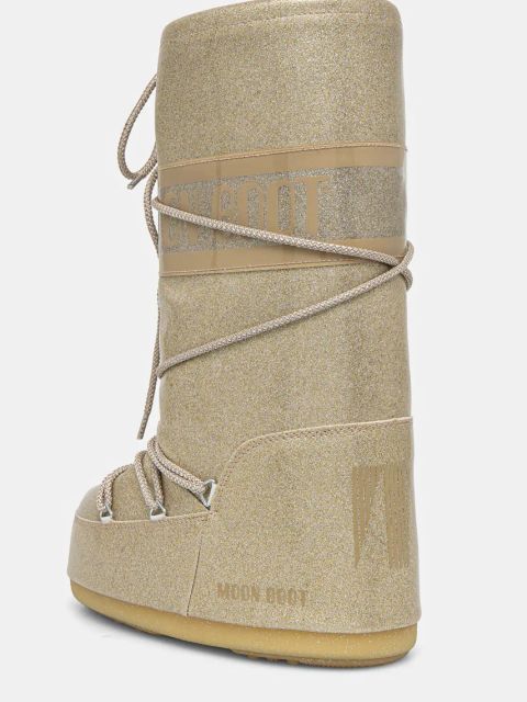 Moon Boot śniegowce MB ICON GLITTER kolor złoty 80D1402850 B002