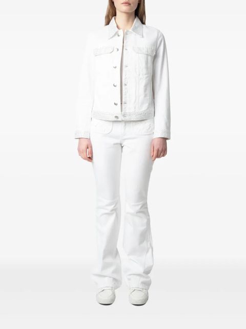 Zadig&Voltaire Kioky denim jacket - White - zdjęcie produktu nr 2