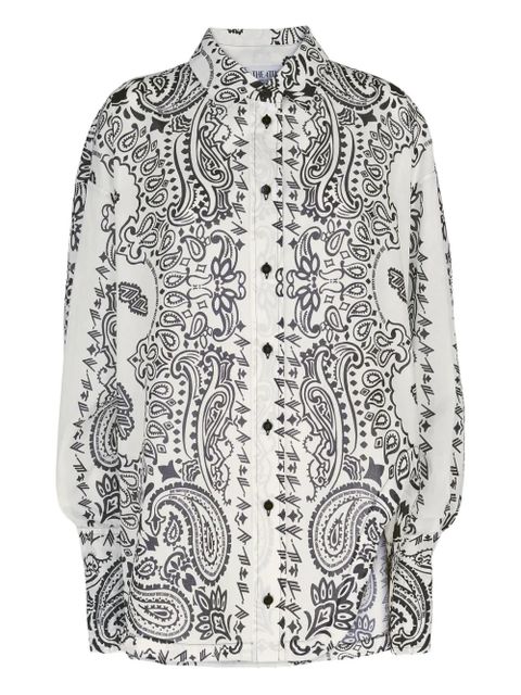 The Attico paisley-print shirt - White - zdjęcie produktu nr 1