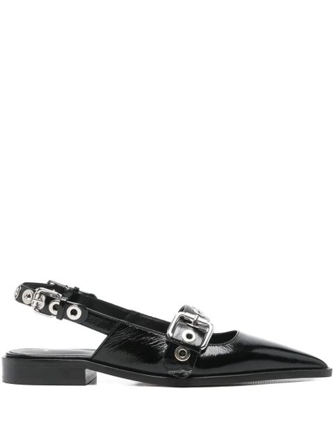 Maje eyelet strap loafer - Black - zdjęcie produktu nr 1