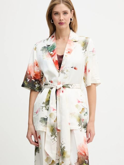 Silvian Heach marynarka z dodatkiem lnu GABBRIL - zdjęcie produktu nr 2