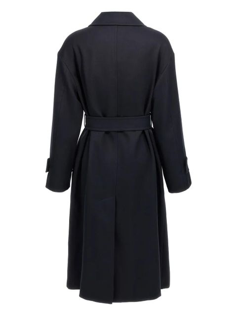 Max Mara Ilde belted single-breasted coat - Blue - zdjęcie produktu nr 2