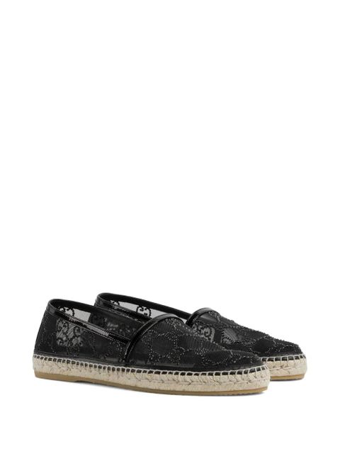 Gucci GG-pattern espadrilles - White