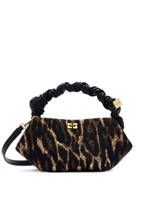 GANNI animal-print tote bag - Black - zdjęcie produktu nr 1