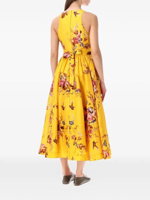 ZIMMERMANN Patience midi dress - Yellow