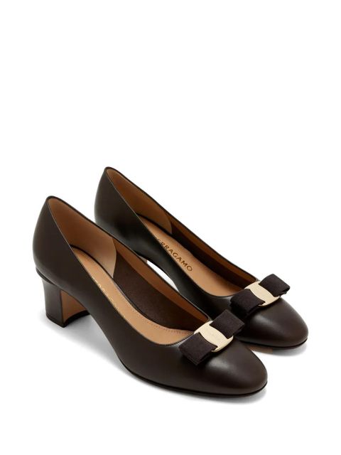 Ferragamo bow pumps - Brown - zdjęcie produktu nr 2