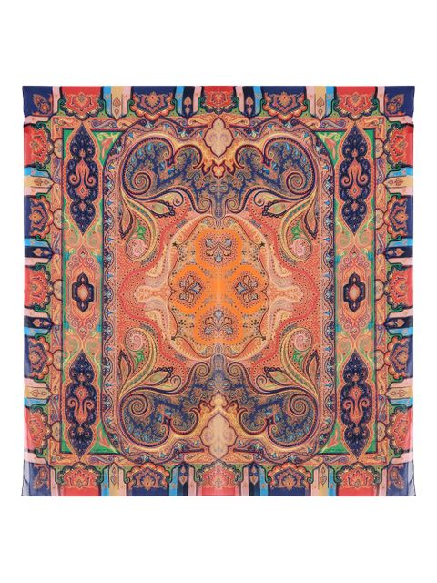 ETRO silk scarf - Orange - zdjęcie produktu nr 1
