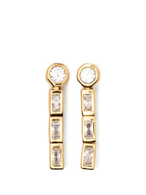 Missoma x Lucy Williams tennis drop earrings - Gold - zdjęcie produktu nr 1