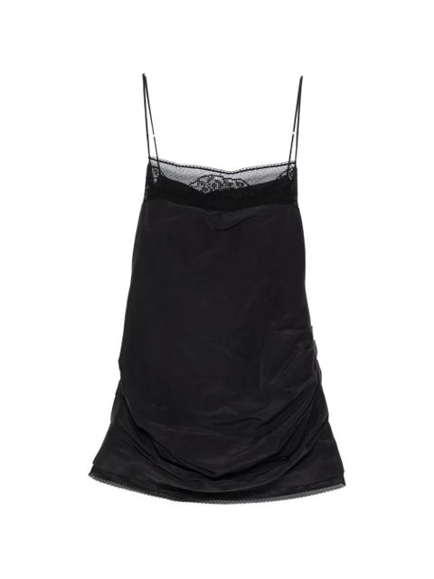 Magda Butrym lace-detail mini dress - Black - zdjęcie produktu nr 1