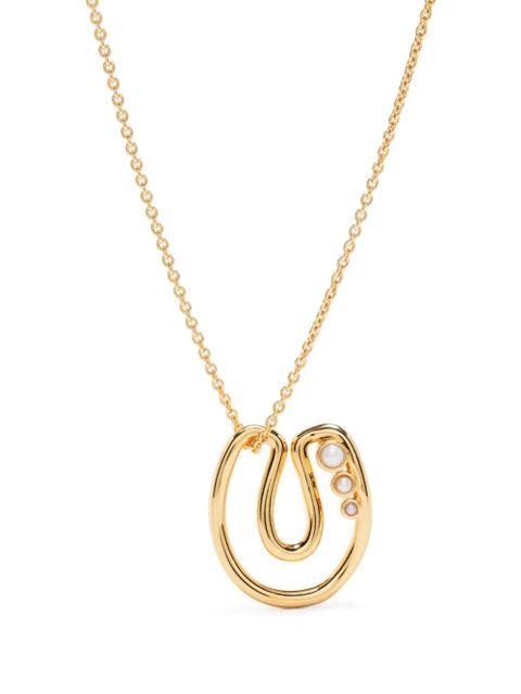 Missoma U-letter pendant chain-link necklace - Gold - zdjęcie produktu nr 1