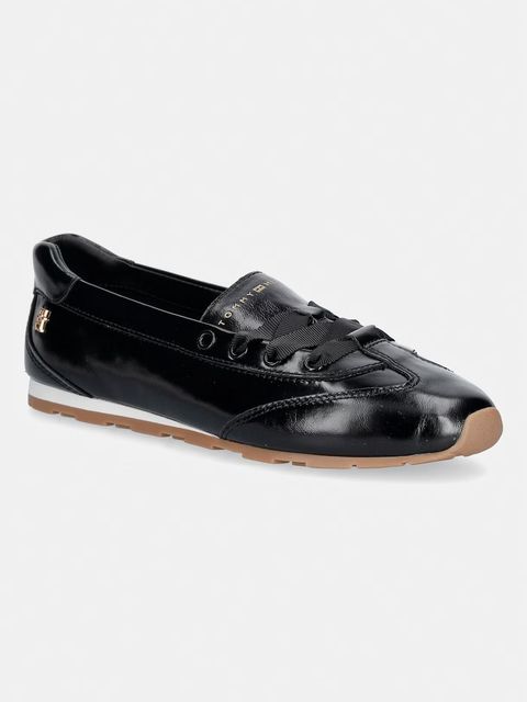 Tommy Hilfiger baleriny skórzane BELLA BALLET SNEAKER - zdjęcie produktu nr 1