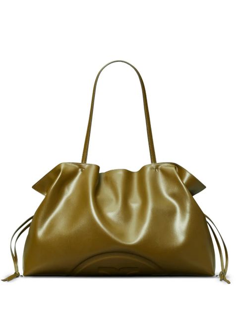 Tory Burch Ella Natuura™ drawstring logo recycled tote bag - Green - zdjęcie produktu nr 1