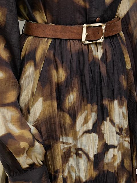 Answear.LAB spódnica kolor zielony maxi rozkloszowana