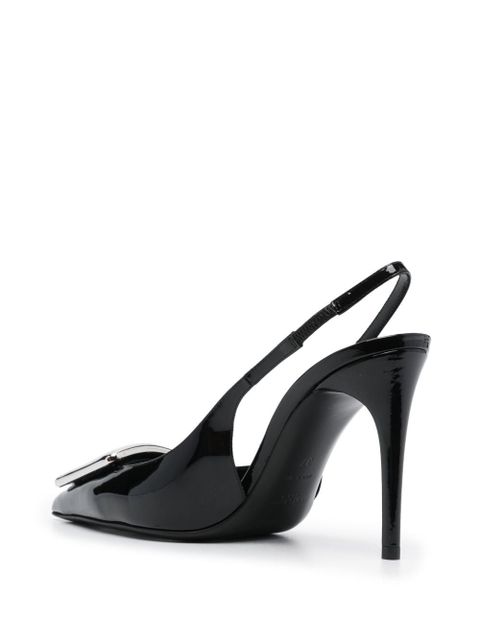 Saint Laurent Avenue 95mm slingback pumps - Black