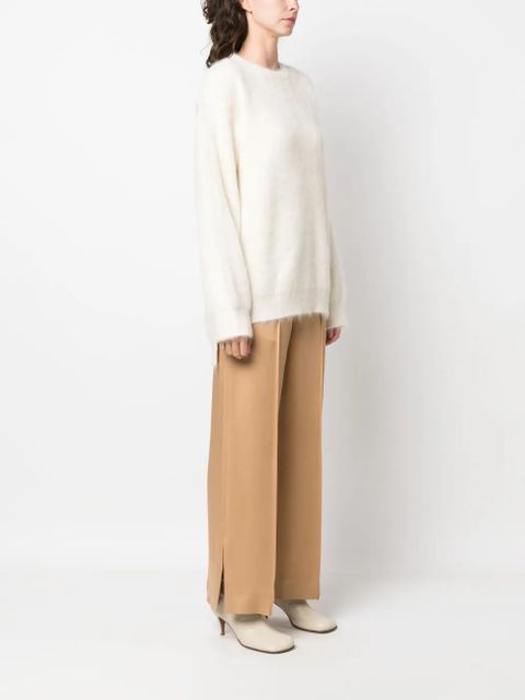 Jil Sander long-sleeved textured-finish jumper - Neutrals