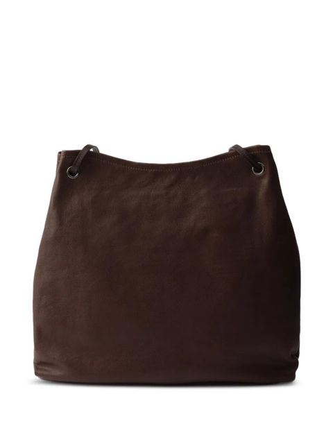 Prada large pockets shoulder bag - Brown