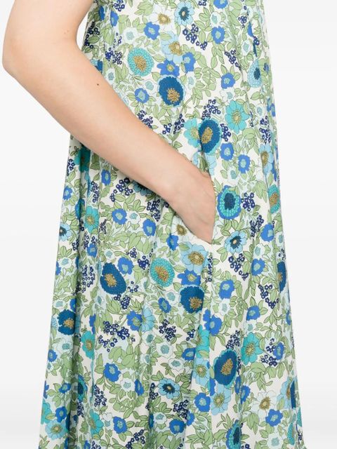 ALEMAIS Pam tiered dress - Green